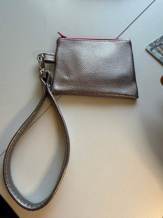 Sale - BLAST FROM THE PAST Wristlet Silver F09