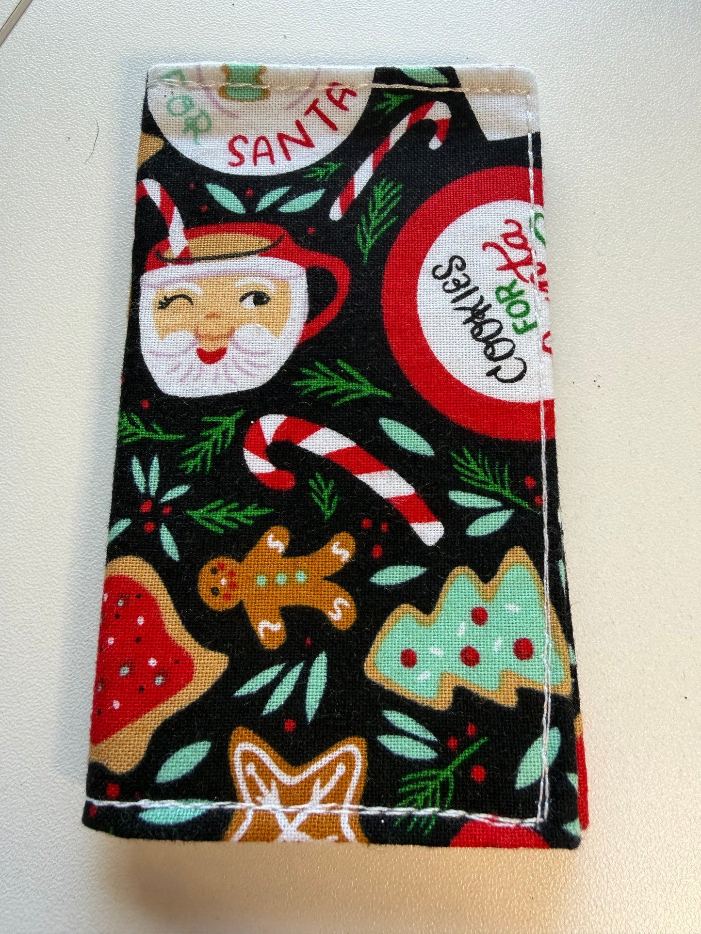 Sale - BLAST FROM THE PAST Card Holder Santa & Cocoa F06