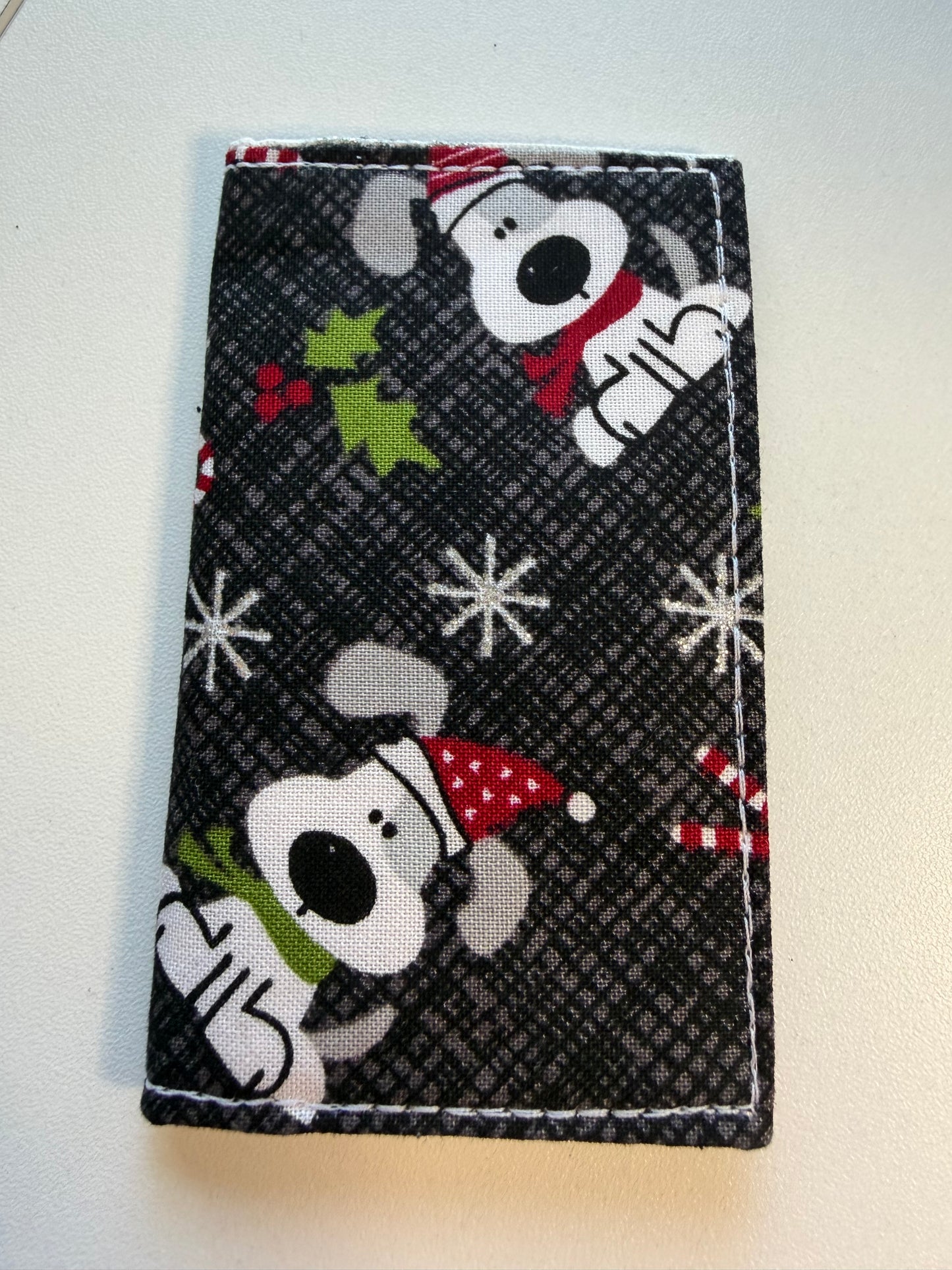 Sale - BLAST FROM THE PAST Card Holder Christmas Dogs F05
