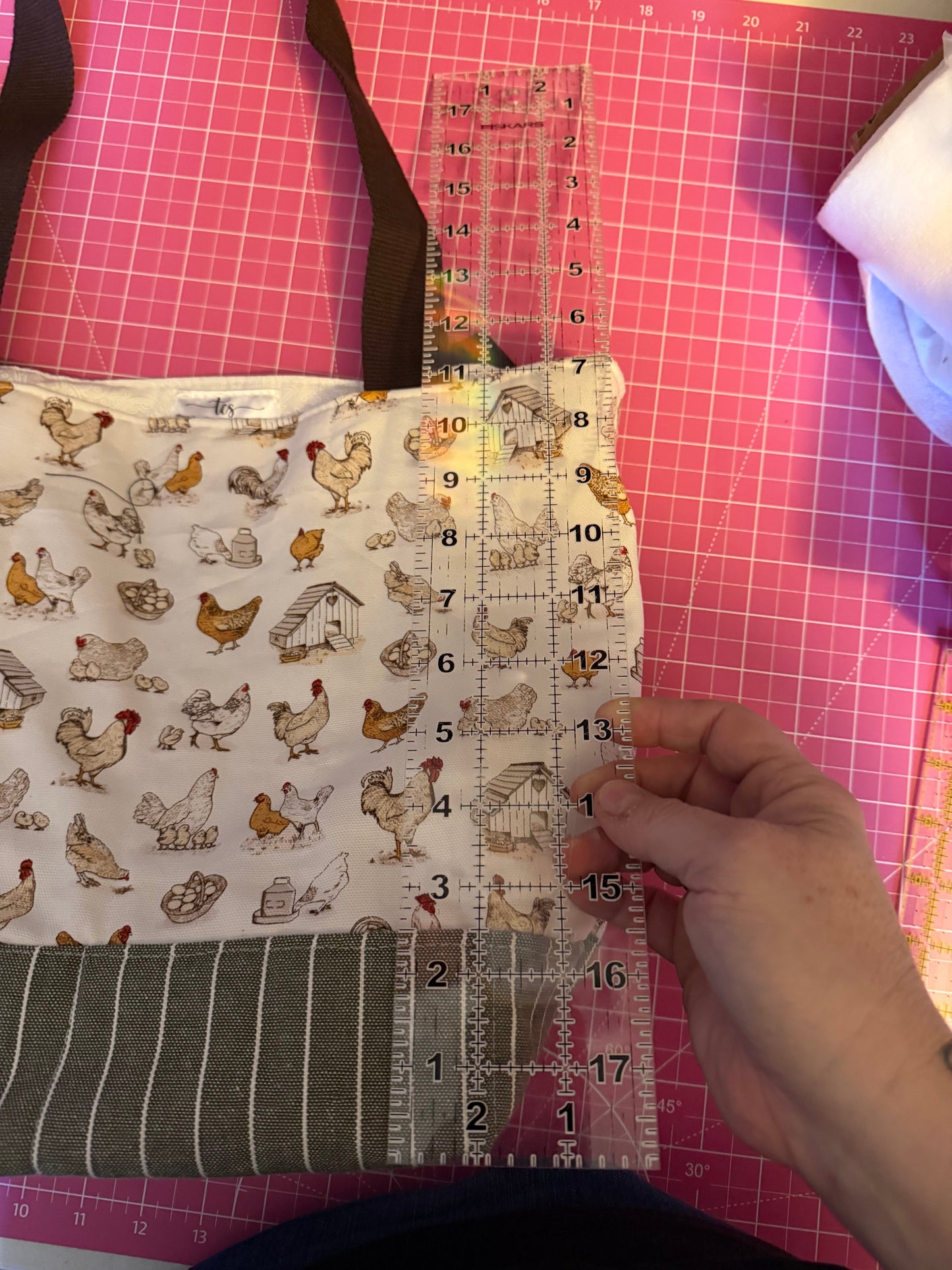 Bag - Tote Bag Chickens 0005