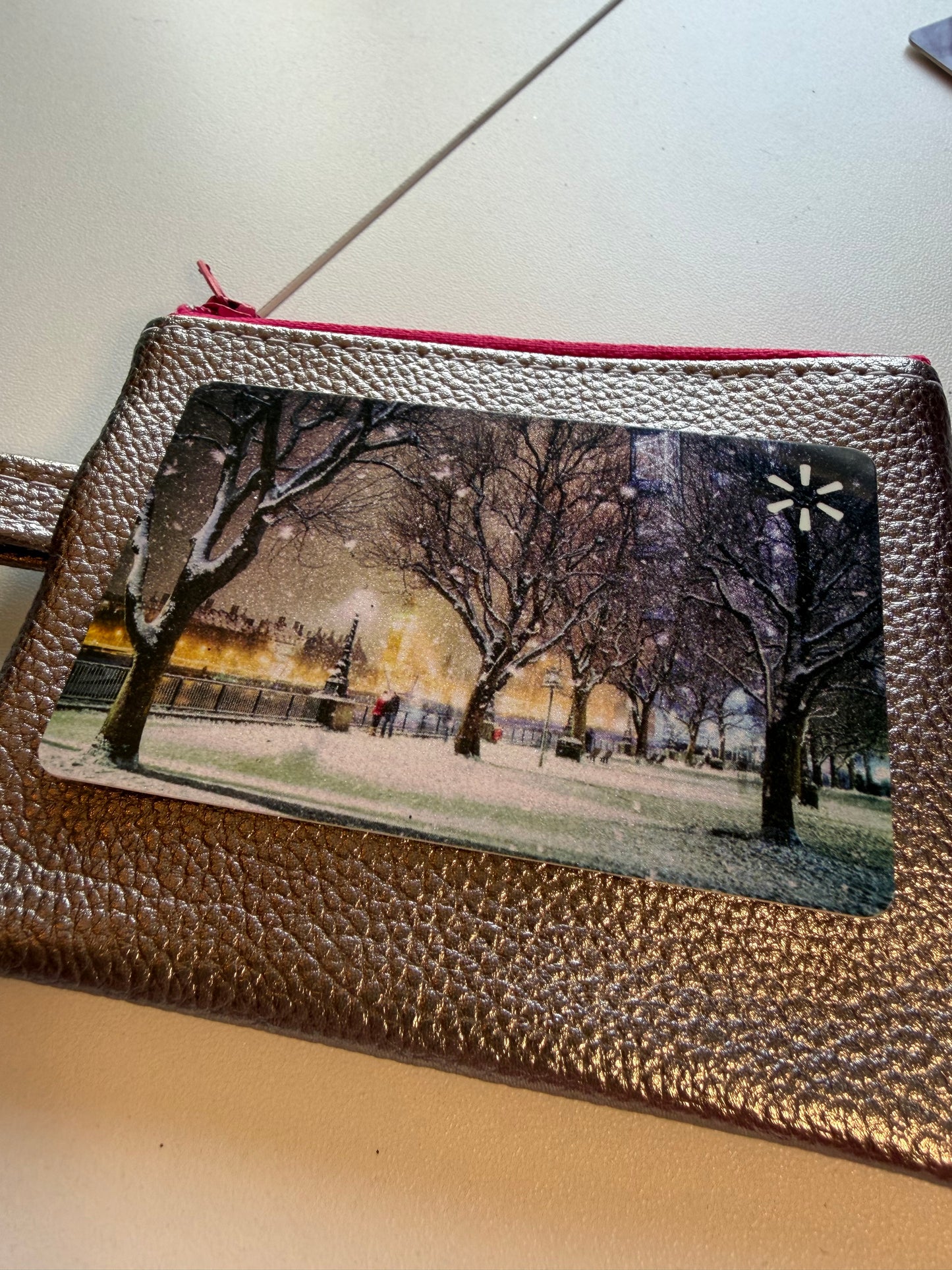 Sale - BLAST FROM THE PAST Wristlet Silver F09