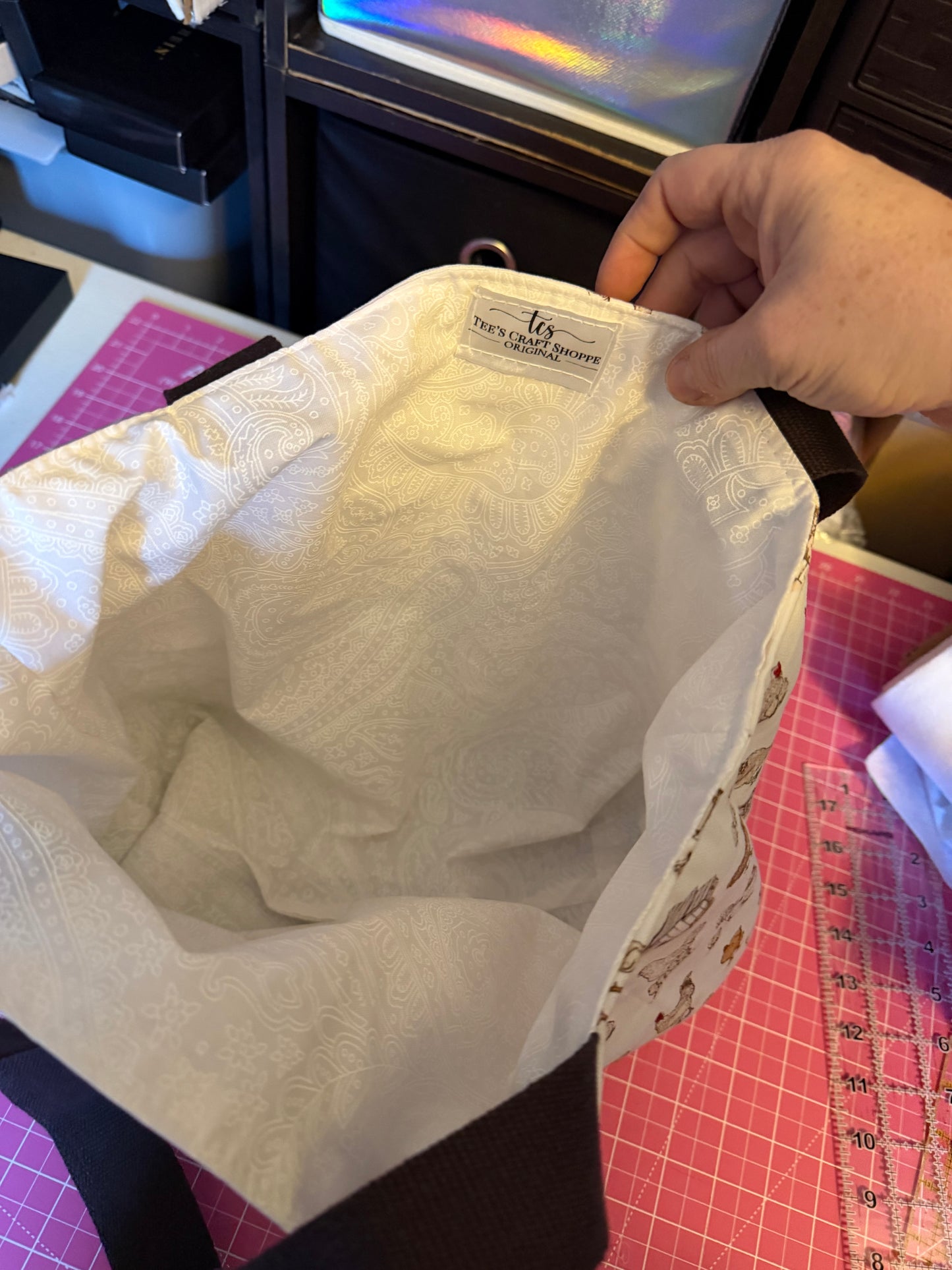 Bag - Tote Bag Chickens 0005
