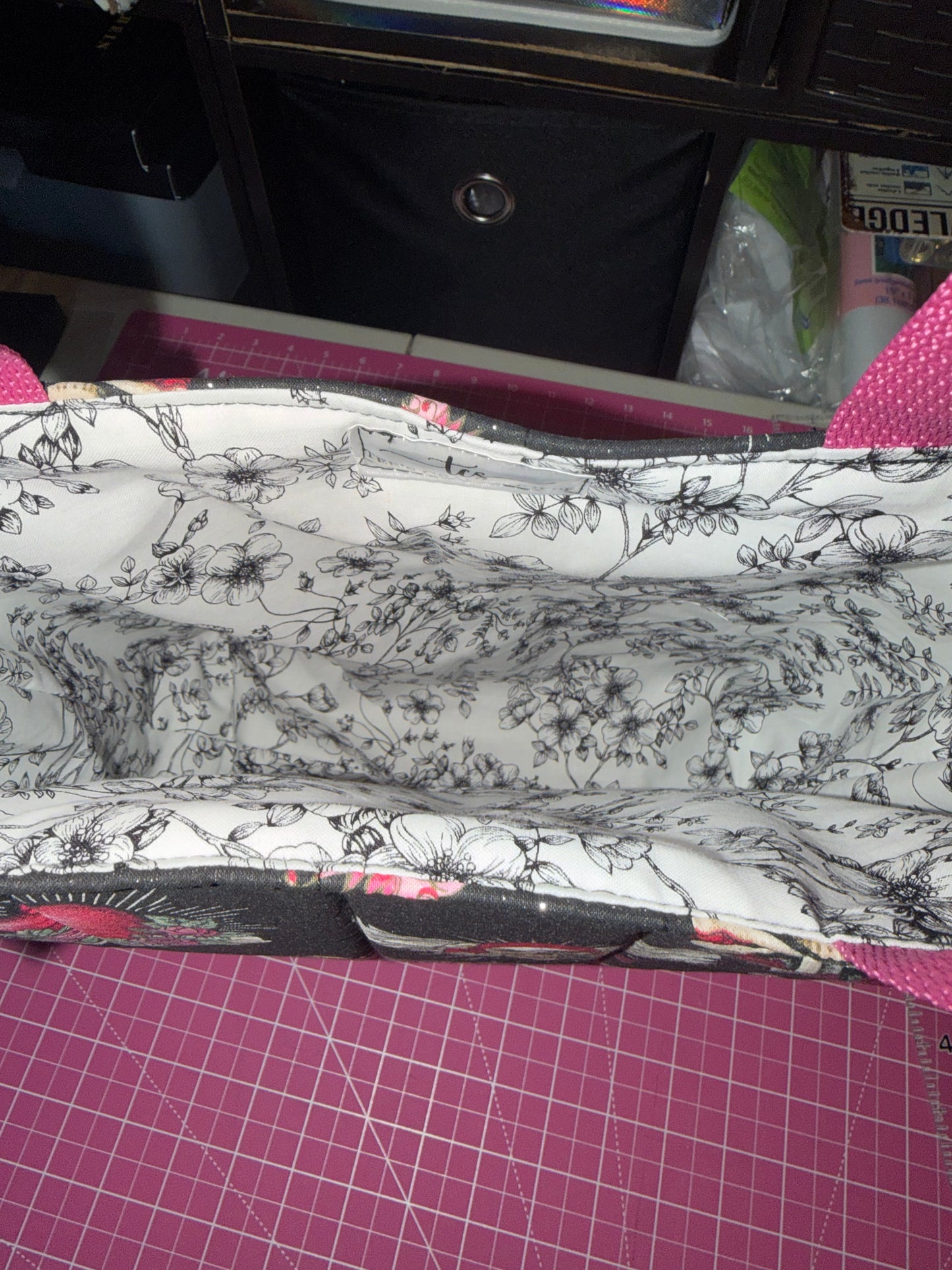 Bag - Tote Bag Hearts & Skulls 0006