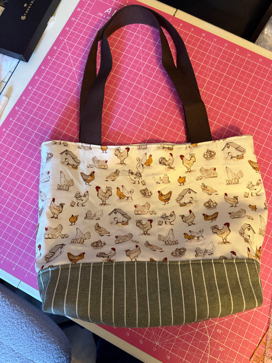 Bag - Tote Bag Chickens 0005