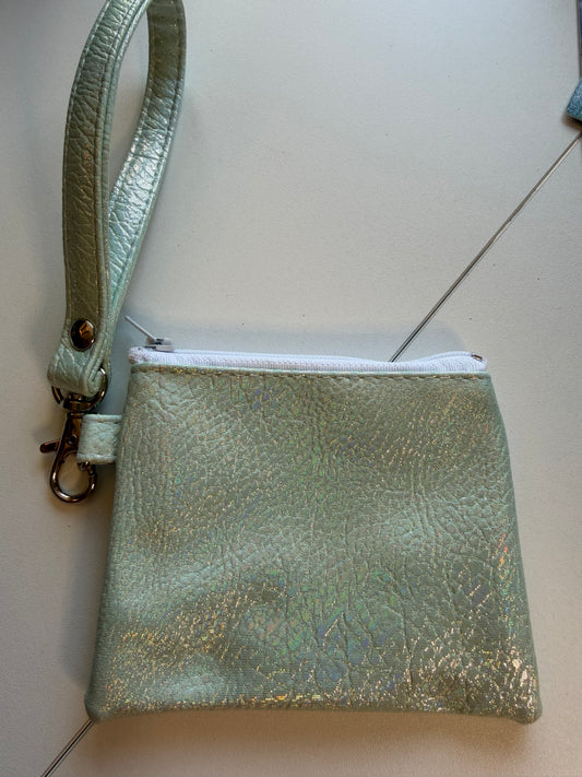 Sale - BLAST FROM THE PAST Wristlet AquaShimmer F18