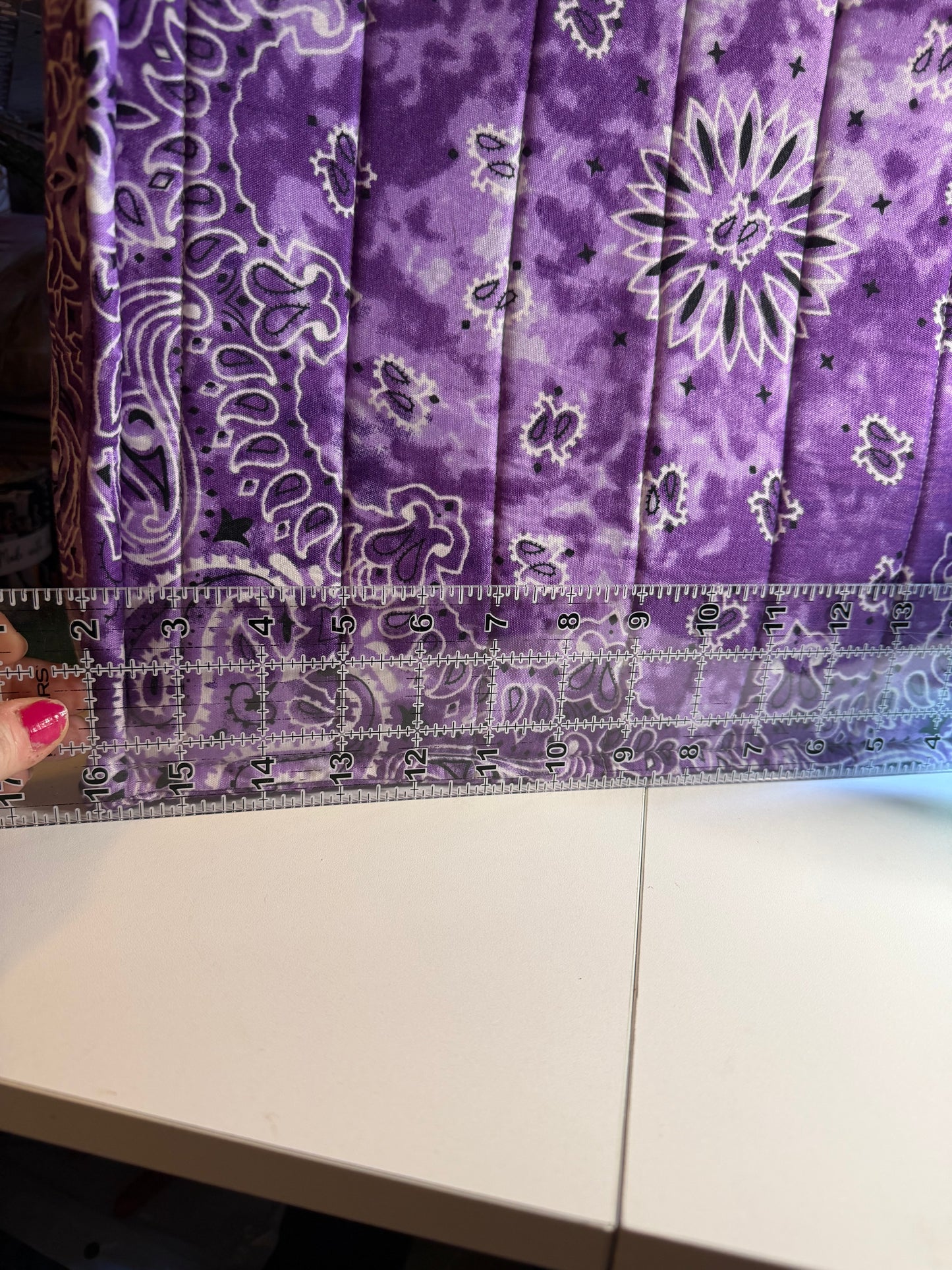 Bag - Bandana Tote, Purple Tie-Dye 0014